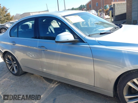 2017 BMW 3 Series 330i xDrive with VIN WBA8D9G54HNU60951, listed as a IAAI auction lot 41634617 with 76,892 mi miles. Bid and sale history available at carsss.com. Image 13.