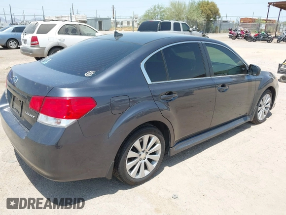 2011 Subaru Legacy Limited Power Moon with VIN 4S3BMBL60B3232995, listed as a IAAI auction lot 42711276 with 113,340 mi miles and . Bid and sale history available at DreamBid. Image 4.