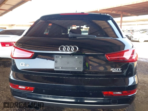 2016 Audi Q3 Premium Plus with VIN WA1EFCFS8GR003582, listed as a IAAI auction lot 41973735 with 105,670 mi miles and . Bid and sale history available at DreamBid. Image 16.