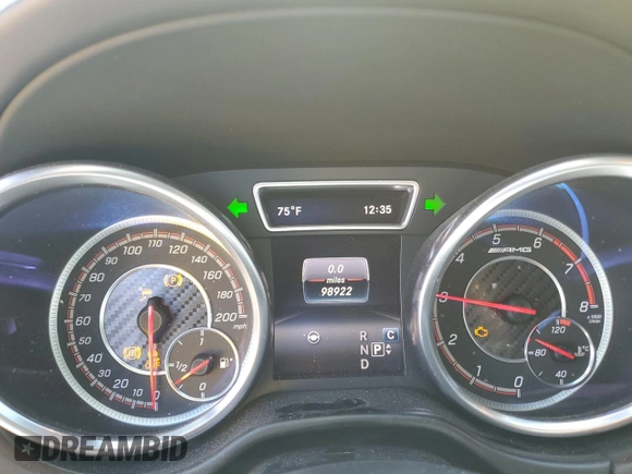 2016 Mercedes-Benz GLE 63 S AMG z VIN 4JGED7FB5GA036035, wystawiony jako Copart lot #57127815 z przebiegiem 98 922 mil mil oraz Czysty tytuł • Clean title. Historia ofert i sprzedaży dostępna na DreamBid. Obrazek 9.