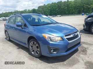 2014 Subaru Impreza Special Sports Premium z VIN JF1GPAL61E8225316, wystawiony jako IAAI lot #42252802 z przebiegiem 95 794 mil mil oraz . Historia ofert i sprzedaży dostępna na DreamBid. Obrazek 1.
