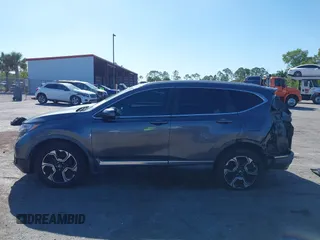 2017 Honda CR-V Touring with VIN 2HKRW1H91HH505686, listed as a IAAI auction lot 41805226 with 120,760 mi miles. Bid and sale history available at carsss.com. Image 14.