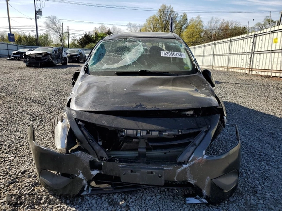 2016 Nissan Versa S with VIN 3N1CN7APXGL874942, listed as a Copart auction lot 53956435 with 148,321 mi miles and Salvage title. Bid and sale history available at DreamBid. Image 5.