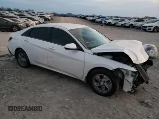2024 Hyundai Elantra SE with VIN KMHLL4DG6RU843446, listed as a Copart auction lot 44103865 with 9,672 mi miles and Clean Title. Bid and sale history available at DreamBid. Image 4.