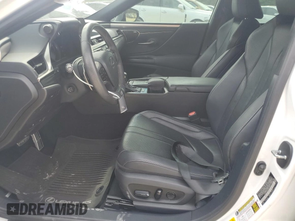 2020 Lexus ES 350 F Sport with VIN 58AGZ1B1XLU072700, listed as a Copart auction lot 53831565 with 41,036 mi miles and Salvage title. Bid and sale history available at DreamBid. Image 7.