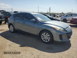 2012 Mazda 3 i Touring with VIN JM1BL1L7XC1534992, listed as a Copart auction lot 63142035 with 122,952 mi miles and Salvage title. Bid and sale history available at DreamBid. Image 4.