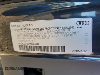 2019 Audi A7 Premium Plus with VIN WAUR2AF24KN048880, listed as a Copart auction lot 79211053 with 0 mi miles. Bid and sale history available at carsss.com. Image 12.