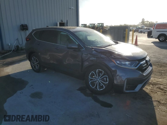 2022 Honda CR-V EX with VIN 5J6RW1H56NA007915, listed as a Copart auction lot 51494875 with 83,218 mi miles and Salvage Title. Bid and sale history available at carsss.com. Image 4.