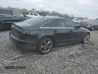 2013 Audi A6 3.0T Prestige with VIN WAUHGAFC9DN107009, listed as a Copart auction lot 87405474 with 124,171 mi miles and Salvage Title. Bid and sale history available at carsss.com. Image 3.