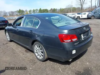 2006 Lexus GS 300 with VIN JTHCH96S760006369, listed as a IAAI auction lot 42023278 with 132,449 mi miles. Bid and sale history available at carsss.com. Image 3.