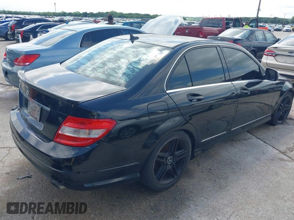 2009 Mercedes-Benz C 300 Sport with VIN WDDGF54X99R055921, listed as a IAAI auction lot 42209880 with 116,844 mi miles and . Bid and sale history available at DreamBid. Image 4.