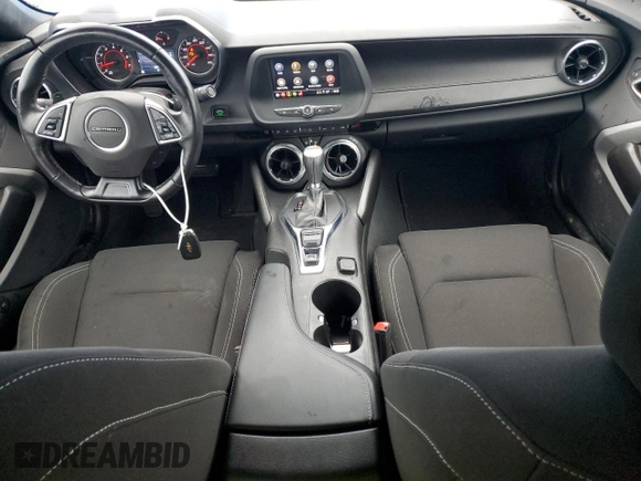 2023 Chevrolet Camaro LT1 with VIN 1G1FF1R7XP0101709, listed as a Copart auction lot 43611765 with 18,974 mi miles and Salvage Title. Bid and sale history available at DreamBid. Image 8.