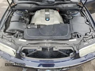2003 BMW 7 Series 745Li with VIN WBAGN63433DR15033, listed as a Copart auction lot 41573015 with 76,723 mi miles and Salvage Title. Bid and sale history available at carsss.com. Image 11.
