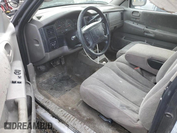 2003 Dodge Dakota SLT with VIN 1D7HL42X33S328572, listed as a Copart auction lot 43112125 with 0 mi miles and Salvage Title. Bid and sale history available at carsss.com. Image 8.