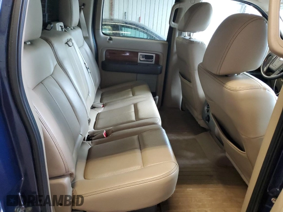 2010 Ford F-150 XL with VIN 1FTFW1EV3AKE70421, listed as a Copart auction lot 55401005 with 136,440 mi miles and Salvage title. Bid and sale history available at DreamBid. Image 10.