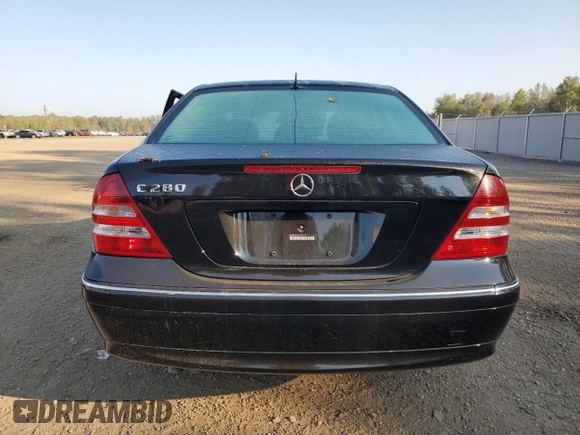 2006 Mercedes-Benz C with VIN WDBRF54J96F745713, listed as a Copart auction lot 70890424 with 44,335 mi miles and Clean Title. Bid and sale history available at DreamBid. Image 6.