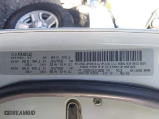 2018 Ram 2500 Tradesman with VIN 3C6UR5HJ2JG150262, listed as a IAAI auction lot 40723556 with 63,080 mi miles. Bid and sale history available at carsss.com. Image 9.