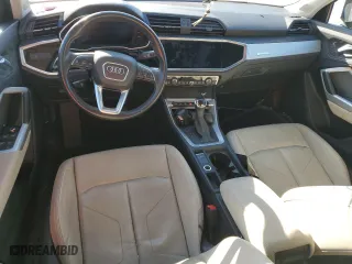 2021 Audi Q3 Premium with VIN WA1AUCF33M1062126, listed as a Copart auction lot 47980435 with 77,600 mi miles and Salvage Title. Bid and sale history available at carsss.com. Image 8.