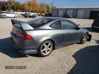 2006 Acura RSX Type-S Leather with VIN JH4DC53016S005043, listed as a Copart auction lot 75281944 with 164,638 mi miles and Clean Title. Bid and sale history available at carsss.com. Image 3.