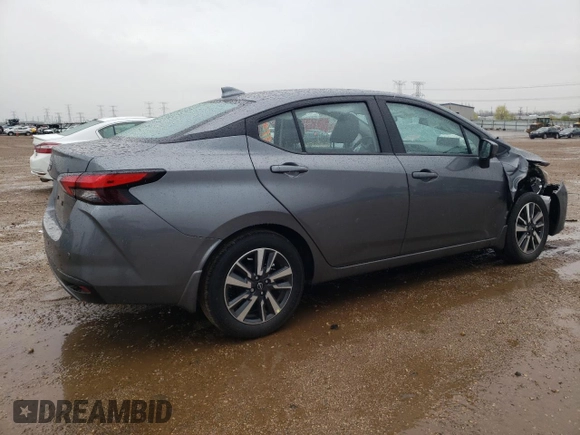 2025 Nissan Versa SV z VIN 3N1CN8EV6SL812476, wystawiony jako Copart lot #54607055 z przebiegiem 183 mil mil oraz Szkoda całkowita • Salvage title. Historia ofert i sprzedaży dostępna na DreamBid. Obrazek 3.