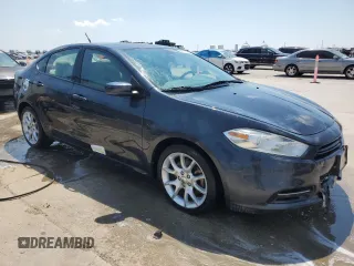 2013 Dodge Dart Rallye with VIN 1C3CDFBA2DD137163, listed as a Copart auction lot 58738844 with 108,822 mi miles and Salvage Title. Bid and sale history available at carsss.com. Image 4.