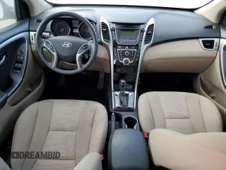 2013 Hyundai Elantra GT with VIN KMHD35LE5DU125664, listed as a Copart auction lot 76659154 with 0 mi miles and Non Repairable. Bid and sale history available at carsss.com. Image 8.
