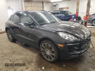 2017 Porsche Macan S with VIN WP1AB2A5XHLB20949, listed as a Copart auction lot 44202975 with 107,597 mi miles and Salvage Title. Bid and sale history available at DreamBid. Image 4.