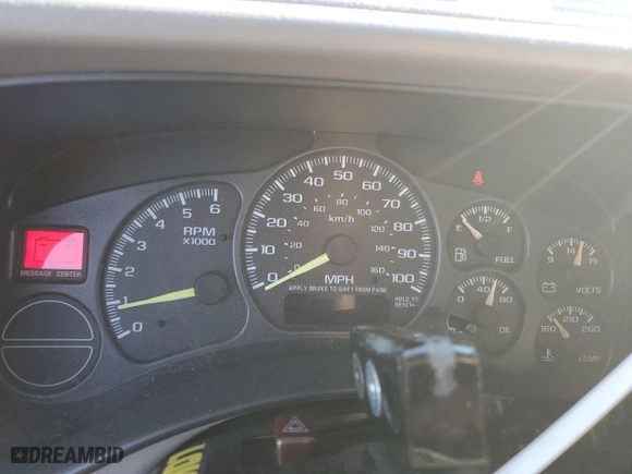 2001 Chevrolet Silverado 1500 LS with VIN 2GCEC19TX11265109, listed as a Copart auction lot 44585145 with 0 mi miles and Salvage Title. Bid and sale history available at carsss.com. Image 9.