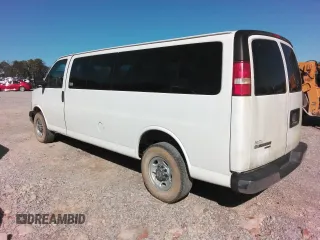 2015 Chevrolet Express Passenger LT с VIN 1GAZG1FG8F1107967, выставлен на аукционе Copart как лот 80240024 с пробегом 72 393 миль миль и Чистый • Clean title. История ставок и продаж доступна на DreamBid. Изображение 2.
