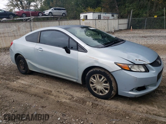 2012 Honda Civic Cpe LX with VIN 2HGFG3B55CH565071, listed as a Copart auction lot 72812764 with 115,283 mi miles and Clean Title. Bid and sale history available at carsss.com. Image 4.