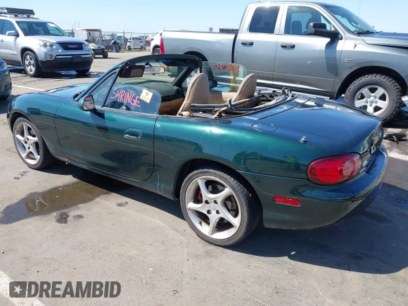 2001 Mazda MX-5 Miata with VIN JM1NB353410203981, listed as a IAAI auction lot 42028077 with Not Provided miles and . Bid and sale history available at DreamBid. Image 3.