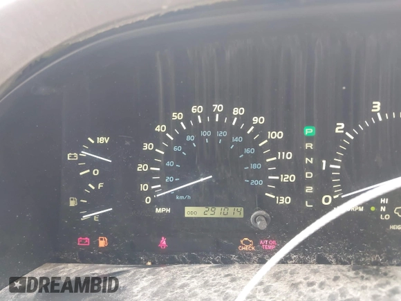1999 Lexus LX 470 with VIN JT6HT00W8X0068157, listed as a IAAI auction lot 41955366 with 291,014 mi miles and . Bid and sale history available at DreamBid. Image 7.
