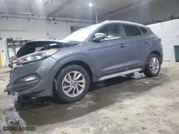 2018 Hyundai Tucson SEL with VIN KM8J3CA49JU647114, listed as a Copart auction lot 88670345 with 120,555 mi miles and Salvage Title. Bid and sale history available at carsss.com. Image 1.