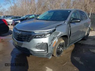 2023 Chevrolet Equinox LS z VIN 3GNAXHEG7PL128521, wystawiony jako IAAI lot #41807239 z przebiegiem 46 112 mil mil oraz . Historia ofert i sprzedaży dostępna na DreamBid. Obrazek 2.