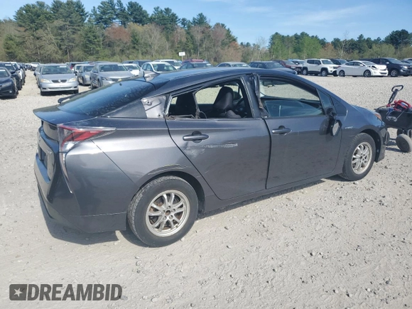 2016 Toyota Prius Two with VIN JTDKBRFU3G3011729, listed as a Copart auction lot 55292675 with 51,929 mi miles and Salvage Title. Bid and sale history available at DreamBid. Image 3.