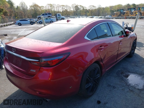 2018 Mazda 6 Grand Touring Reserve with VIN JM1GL1WY9J1308966, listed as a IAAI auction lot 41928044 with 113,488 mi miles and . Bid and sale history available at DreamBid. Image 4.
