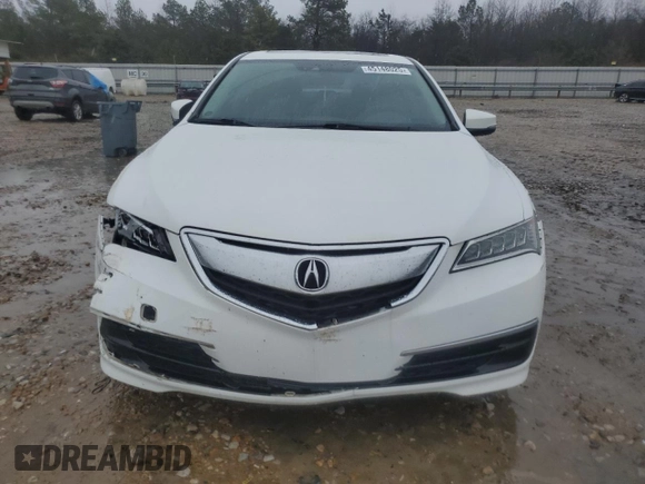 2015 Acura TLX V6 Tech with VIN 19UUB2F57FA024374, listed as a Copart auction lot 45148025 with 128,945 mi miles and Salvage Title. Bid and sale history available at carsss.com. Image 5.