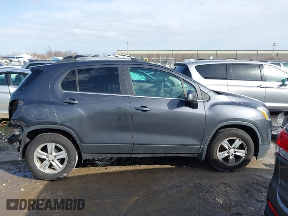 2016 Chevrolet Trax LT with VIN 3GNCJLSB2GL223395, listed as a IAAI auction lot 41697994 with 117,487 mi miles. Bid and sale history available at carsss.com. Image 14.