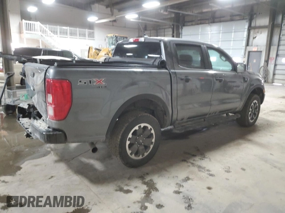 2021 Ford Ranger XL with VIN 1FTER4FH0MLD21833, listed as a Copart auction lot 48241235 with 63,220 mi miles and Salvage Title. Bid and sale history available at DreamBid. Image 3.