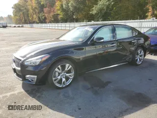 2017 Infiniti Q70L 3.7 with VIN JN1BY1PR5HM210399, listed as a Copart auction lot 75937934 with 85,545 mi miles and Salvage Title. Bid and sale history available at carsss.com. Image 1.