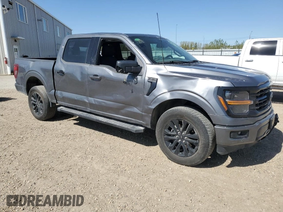 2024 Ford F-150 XLT with VIN 1FTFW3L8XRFA50880, listed as a Copart auction lot 55988475 with 28,170 mi miles and Clean Title. Bid and sale history available at DreamBid. Image 4.