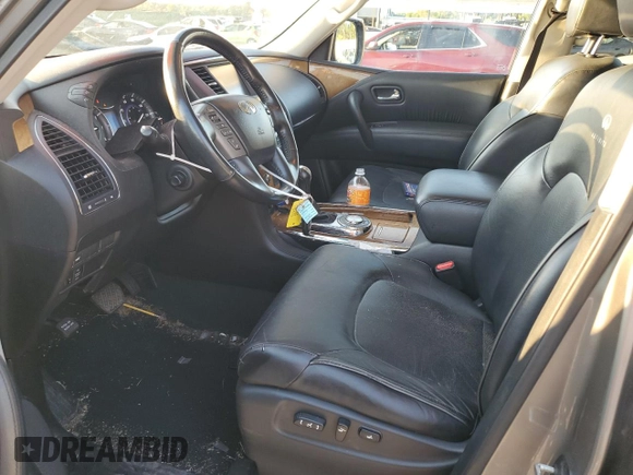 2013 Infiniti QX56 with VIN JN8AZ2NF6D9550988, listed as a Copart auction lot 71646664 with 114,335 mi miles and Salvage Title. Bid and sale history available at carsss.com. Image 7.