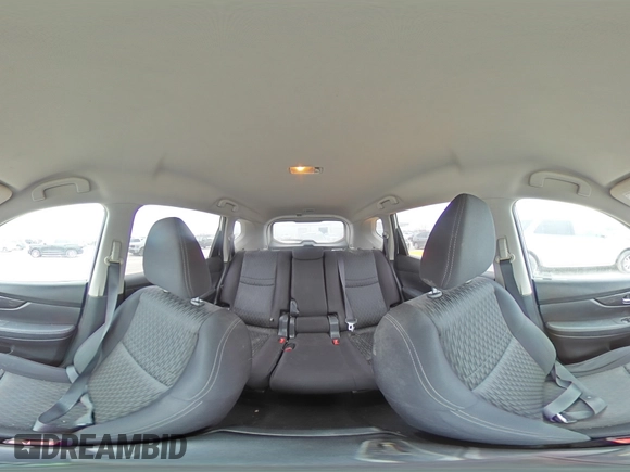 2017 Nissan Rogue SV z VIN JN8AT2MT2HW145906, wystawiony jako Copart lot #44568115 z przebiegiem 104 561 mil mil oraz Szkoda całkowita • Salvage title. Historia ofert i sprzedaży dostępna na DreamBid. Obrazek 13.
