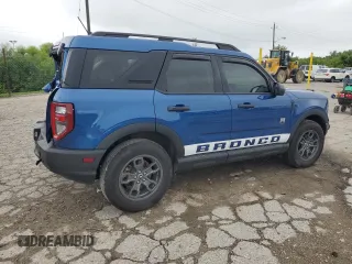 2023 Ford Bronco Sport Big Bend z VIN 3FMCR9B64PRE37725, wystawiony jako Copart lot #63499955 z przebiegiem 21 530 mil mil oraz Szkoda całkowita • Salvage title. Historia ofert i sprzedaży dostępna na DreamBid. Obrazek 3.
