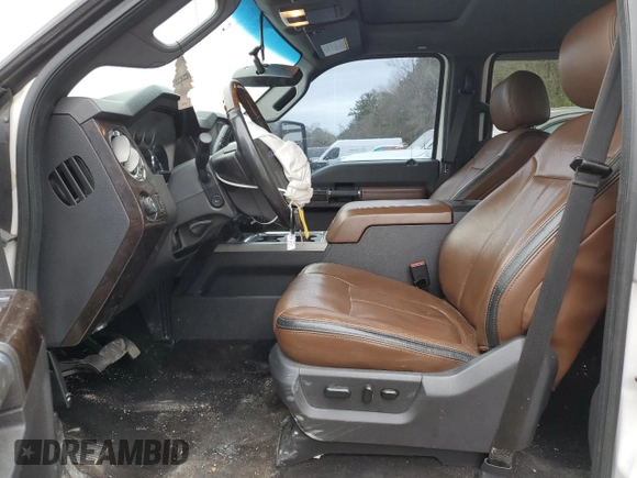 2015 Ford F-350 Lariat z VIN 1FT8W3DT5FEC62650, wystawiony jako Copart lot #87615005 z przebiegiem 177 542 mil mil oraz Szkoda całkowita • Salvage title. Historia ofert i sprzedaży dostępna na DreamBid. Obrazek 7.