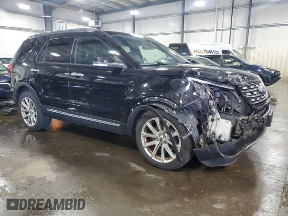 2016 Ford Explorer Limited z VIN 1FM5K8F87GGA87775, wystawiony jako Copart lot #56508755 z przebiegiem 159 692 mil mil oraz Szkoda całkowita • Salvage title. Historia ofert i sprzedaży dostępna na DreamBid. Obrazek 4.