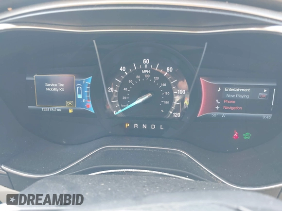 2013 Ford Fusion SE Hybrid with VIN 3FA6P0LUXDR375099, listed as a IAAI auction lot 41914387 with 133,178 mi miles. Bid and sale history available at carsss.com. Image 7.