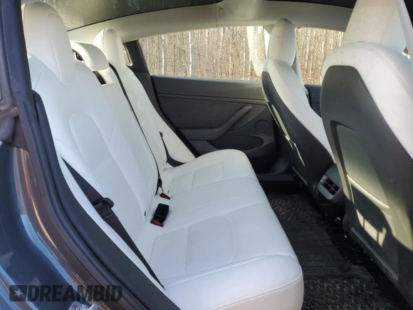 2022 Tesla Model 3 with VIN 5YJ3E1EA1NF255125, listed as a Copart auction lot 51807445 with 79,007 mi miles and Salvage Title. Bid and sale history available at carsss.com. Image 10.