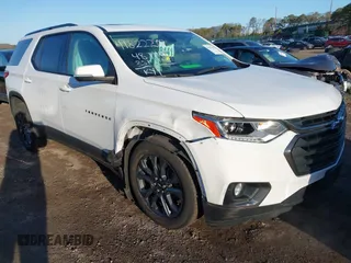 2021 Chevrolet Traverse RS with VIN 1GNEVJKW3MJ196683, listed as a IAAI auction lot 41822299 with 48,351 mi miles. Bid and sale history available at carsss.com. Image 1.