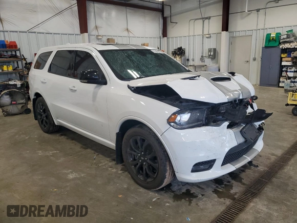 2019 Dodge Durango R/T with VIN 1C4SDJCT7KC793081, listed as a Copart auction lot 61494845 with 98,958 mi miles and Salvage title. Bid and sale history available at DreamBid. Image 4.